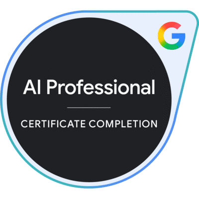 Google AI Professional Certificate